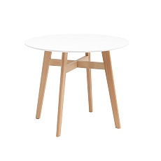 Кухонный стол Stool Group Target Circle D90 белый УТ000036022