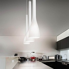 Подвесной светильник Ideal Lux Flut SP1 BIg Bianco 035666 1