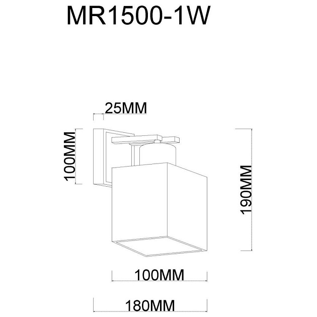 Бра MyFar Eileen MR1500-1W Фото № 2