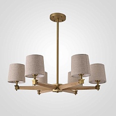 Подвесная люстра Imperium Loft Jorgenson D85 Beige/Light Wood 203573-26