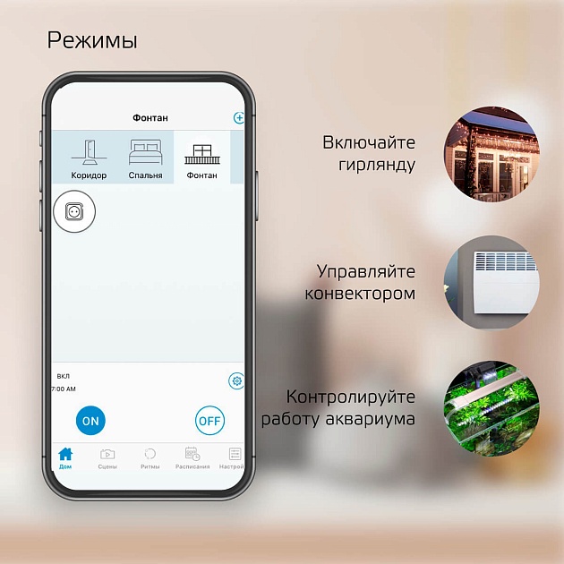 Переходник сетевой Gauss Smart Home 5510122 фото 3