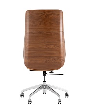 Кресло руководителя TopChairs Crown SN A312 8383-14 walnut back 3