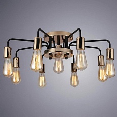 Потолочная люстра Arte Lamp A6001PL-9BK 1