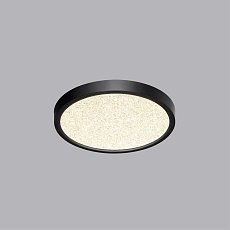 Настенно-потолочный светодиодный светильник Sonex Mitra Omega Black 7662/18L 5