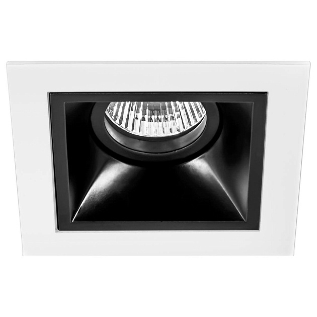 Встраиваемый светильник Lightstar Domino (214516+214507) D51607 фото 