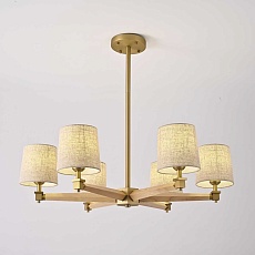 Подвесная люстра Imperium Loft Jorgenson D85 Beige/Light Wood 203573-26 2