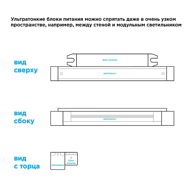 Блок питания Apeyron 24V 72W IP20 3A 03-98 фото 15