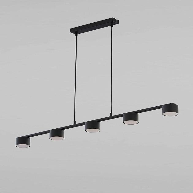 Подвесная люстра TK Lighting 6246 Dallas Black Фото № 1