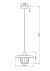 Подвесной светильник Moderli Alisa V2840-1P 5