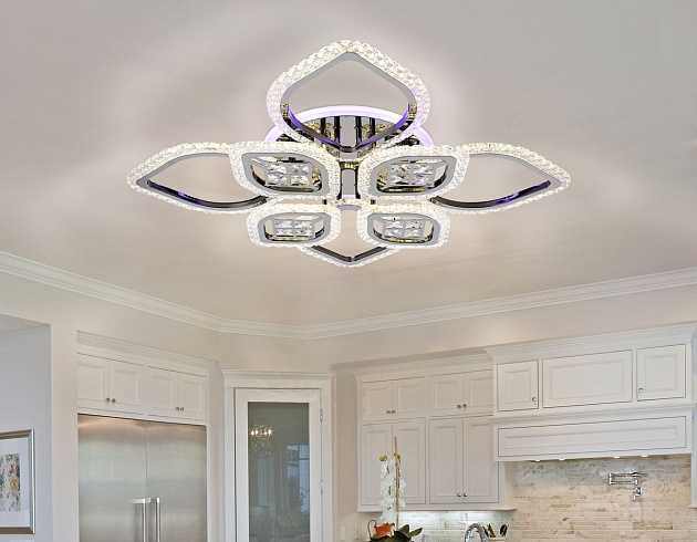 Потолочная светодиодная люстра Ambrella light Acrylica Ice FA2835 Фото № 5