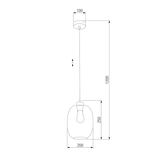 Подвесной светильник TK Lighting 3182 Elio Фото № 3