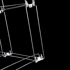 Подвесная люстра Imperium Loft Quasar Cosmos Square Led Pendant Light 100/100/100 252291-22 3