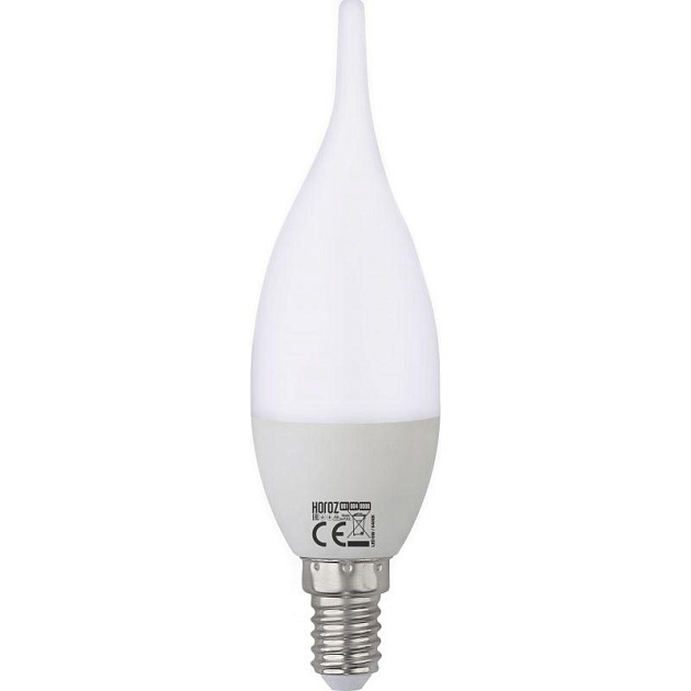 Лампа светодиодная Horoz E14 8W 4200K 001-004-0008 матовая HRZ33002927 фото 