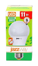 Лампа светодиодная Jazzway E27 11W 3000K матовая 1033208 2