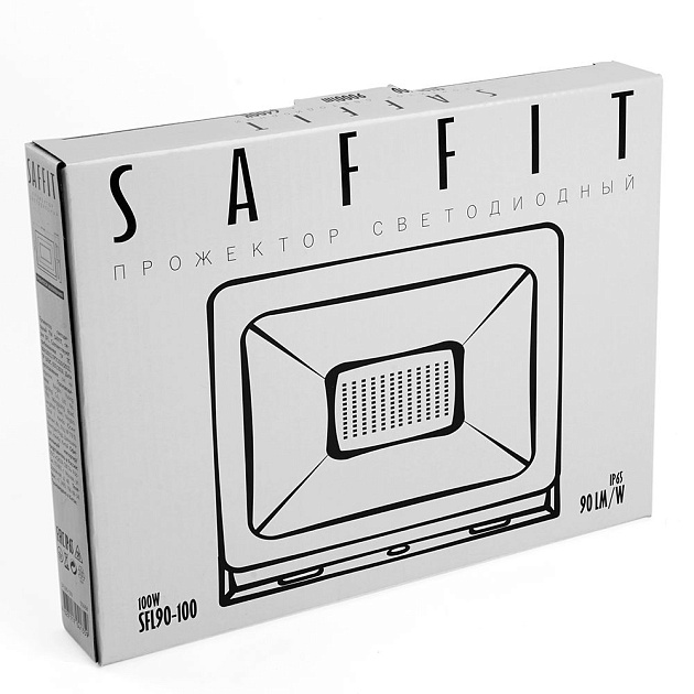 Светодиодный прожектор Saffit SFL90-100 100W 4000K 55230 фото 2
