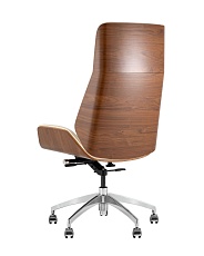 Кресло руководителя TopChairs Crown SN A312 8383-1 walnut back 3