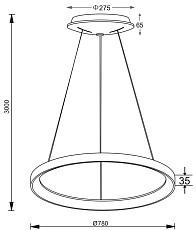 Подвесной светодиодный светильник Deko-Light Merope 342199 1
