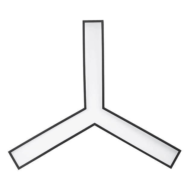 Подвесной светодиодный cветильник Geometria ЭРА Igrek SPO-143-B-40K-056 56Вт 4000К черный Б0050571 фото 8