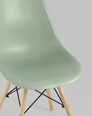 Комплект стульев Stool Group DSW серо-зеленый x4 УТ000035179 1