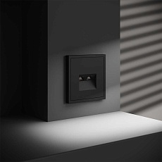 Розетка компьютерная встраиваемая Voltum S70 двойная RJ45+RJ45 кат.6, (черный матовый) VLS060208 2