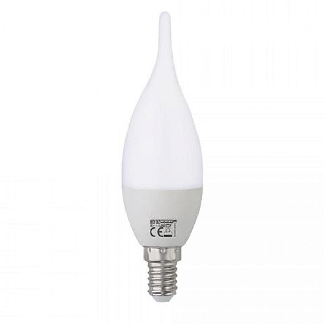 Лампа светодиодная E14 10W 3000K матовая 001-004-0010 HRZ11100004 фото 