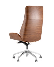 Кресло руководителя TopChairs Crown SN A312 8383-14 walnut back 4