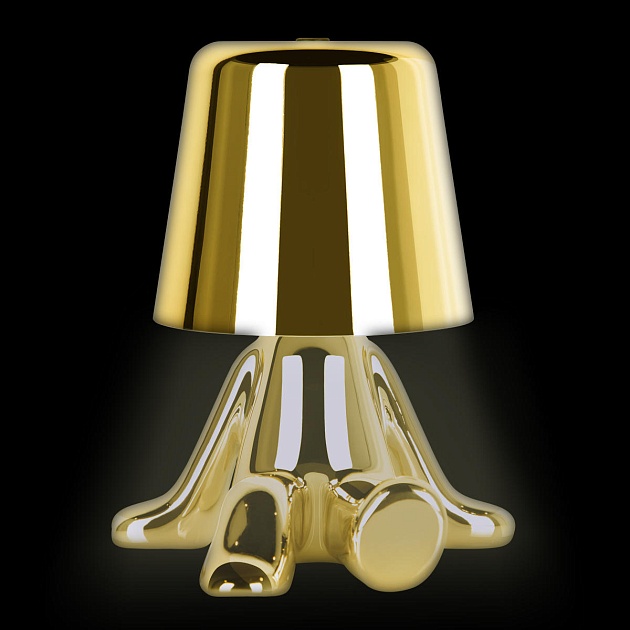 Настольная лампа Loft IT Brothers 10233/B Gold фото 10