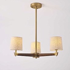 Подвесная люстра Imperium Loft Jorgenson D70 Beige/Dark Wood 203576-26 5