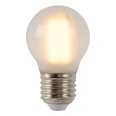 Лампа светодиодная диммируемая Lucide E27 4W 2700K матовая 49021/04/67 2