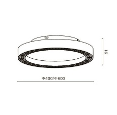 Потолочный светодиодный светильник Romatti Cullinan Piastra PT11118W 1