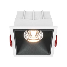 Встраиваемый светильник Maytoni Alfa LED DL043-01-15W3K-D-SQ-WB