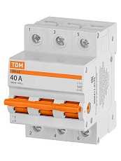 Выключатель нагрузки (мини-рубильник) ВН-32 3P 40A Home Use TDM SQ0211-0125 4