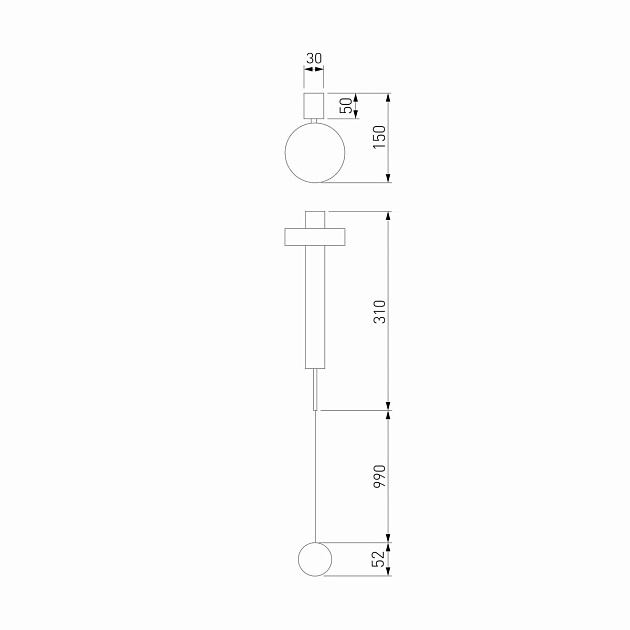 Бра Elektrostandard Orco 40112/LED a066404 Фото № 2