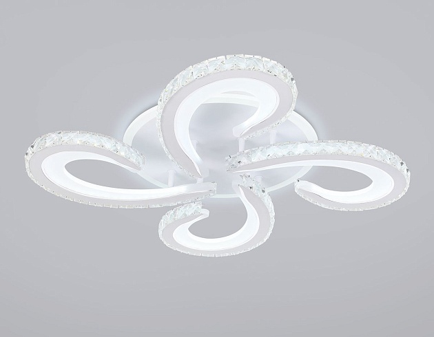 Потолочная светодиодная люстра Ambrella light Acrylica Ice FA1702 Фото № 7