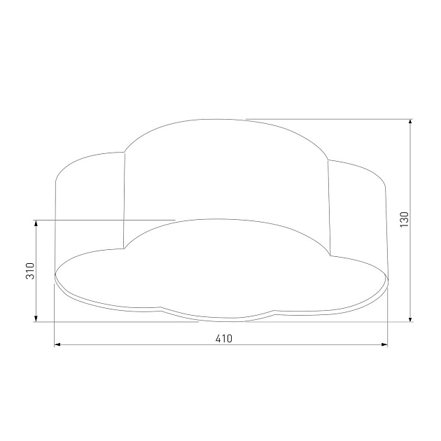 Потолочный светильник TK Lighting 3144 Cloud фото 3