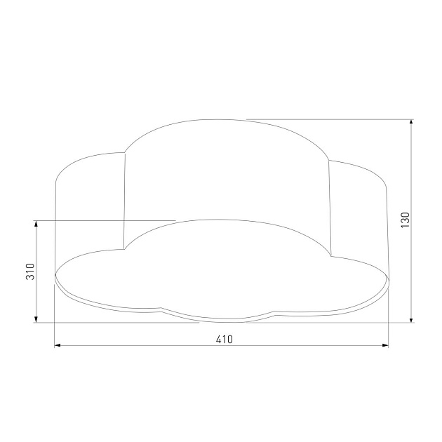 Потолочный светильник TK Lighting 3144 Cloud фото 2