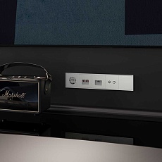 Розетка компьютерная встраиваемая Voltum S70 RJ45 кат.6, (сталь) VLS060105 5