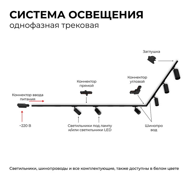 Коннектор Х-образный однофазный Apeyron 09-127 Фото № 4