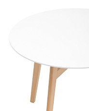 Кухонный стол Stool Group Target Circle D90 белый УТ000036022 1