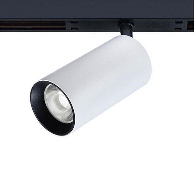 Трековый светодиодный светильник Arte Lamp Optima A7281PL-1WH фото 