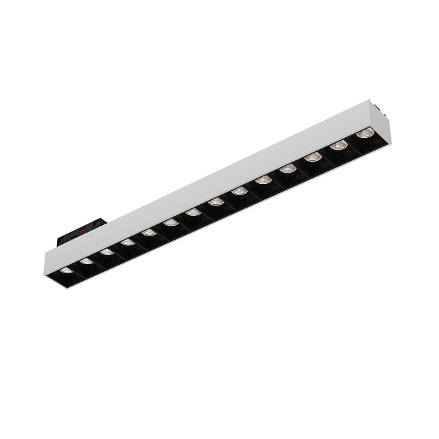 Трековый светодиодный светильник 6063 TrackLine Laser (ral9003/3K/LT70/7W/60deg – 371.6mm/14) 0624707 фото 