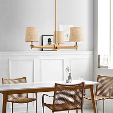 Подвесная люстра Imperium Loft Jorgenson D85 Beige/Dark Wood 102089-26 5