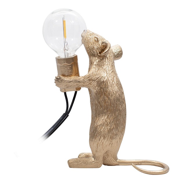 Настольная лампа Loft IT Mouse 10313 Gold фото 3