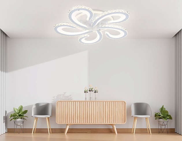 Потолочная светодиодная люстра Ambrella light Acrylica Ice FA1703 Фото № 10