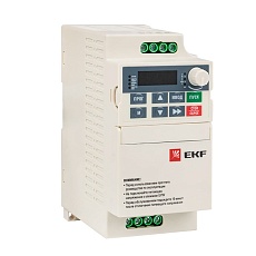 Преобразователь частоты 0,75 кВт 1х230В VECTOR-80 EKF Basic VT80-0R7-1