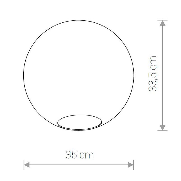 Плафон Nowodvorski Cameleon Sphere XL 8527 фото 2