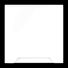 Накладка для розетки с заземлением защитными шторками и крышкой S70 (белый матовый) Voltum VLS000802 1