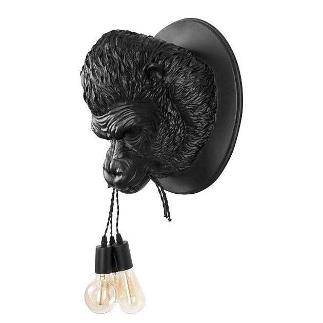 Настенный светильник Loft IT Gorilla 10178 Black фото 3
