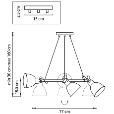 Подвесная люстра Lightstar Acrobata 761167 2