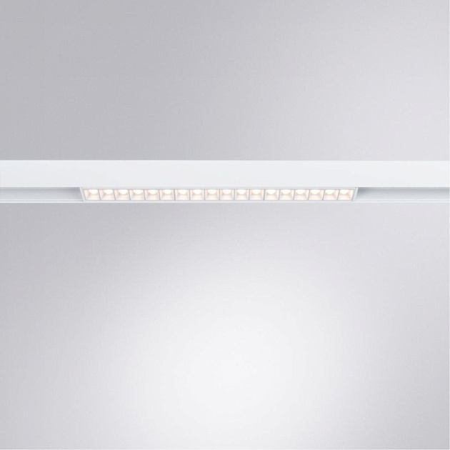 Трековый светодиодный светильник Arte Lamp Linea A4675PL-1WH фото 2